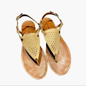 LUCKY BRAND Leather Sandals, Size 8M
